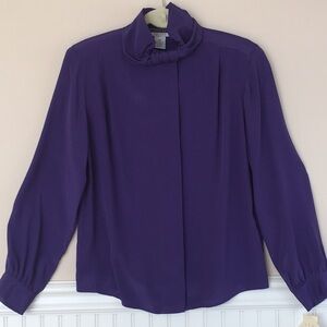 Jennifer Moore Purple Top